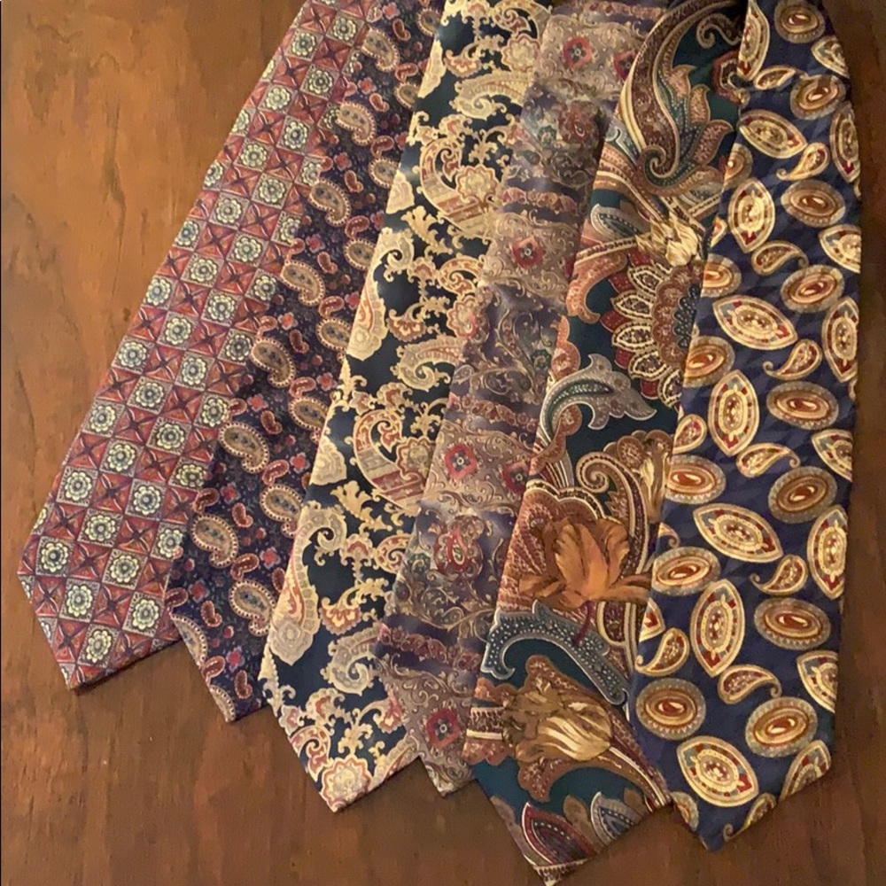 Bill Blass Vintage Tie Lot of 5